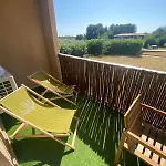 L' Instant Boheme T2 1 Clim , Piscine , Parking Wifi * Balaruc-les-Bains