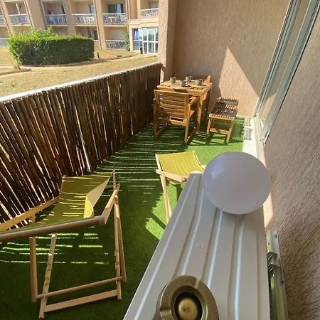 L' Instant Boheme T2 1 Chambre Clim , Piscine , Parking Wifi Lejlighed *