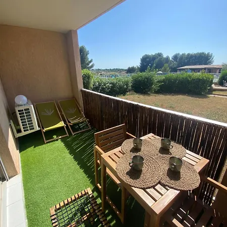 L' Instant Boheme T2 1 Clim , Piscine , Parking Wifi