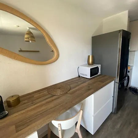 L' Instant Boheme T2 1 Chambre Clim , Piscine , Parking Wifi Lejlighed *