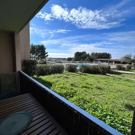L' Instant Boheme T2 1 Clim , Piscine , Parking Wifi Apartment *