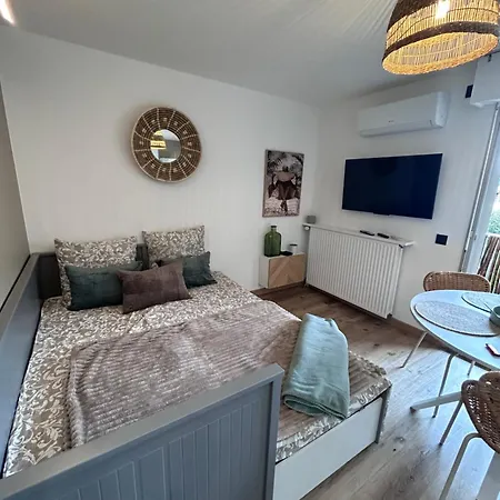 L' Instant Boheme T2 1 Clim , Piscine , Parking Wifi Balaruc-les-Bains