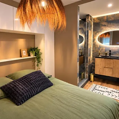 Apartment L' Instant Boheme T2 1 Clim , Piscine , Parking Wifi Balaruc-les-Bains
