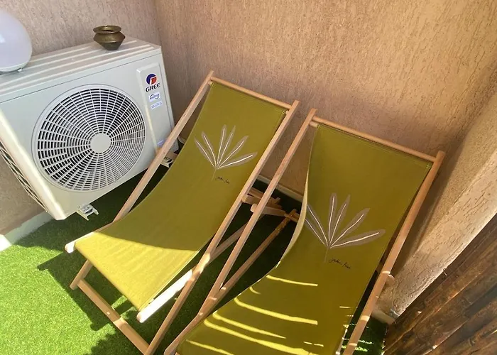 L' Instant Boheme T2 1 Clim , Piscine , Parking Wifi Apartment Balaruc-les-Bains