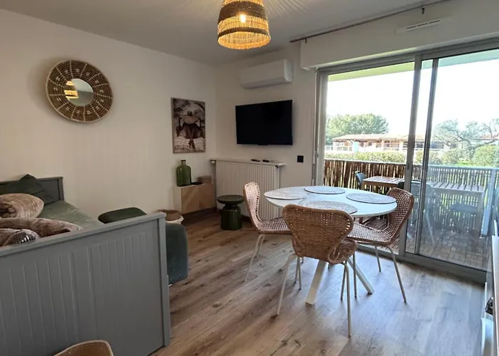 L' Instant Boheme T2 1 Clim , Piscine , Parking Wifi Apartment Balaruc-les-Bains