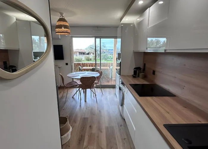 L' Instant Boheme T2 1 Clim , Piscine , Parking Wifi Apartment Balaruc-les-Bains