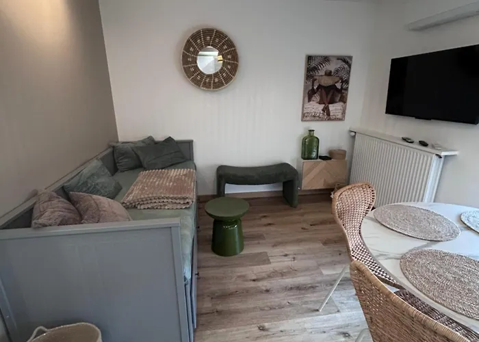 Apartment L' Instant Boheme T2 1 Clim , Piscine , Parking Wifi *