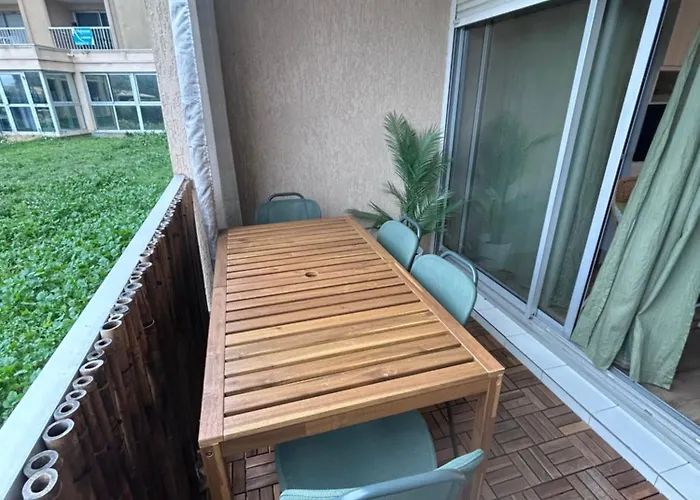 L' Instant Boheme T2 1 Clim , Piscine , Parking Wifi