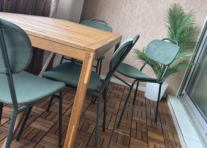 L' Instant Boheme T2 1 Clim , Piscine , Parking Wifi Apartment Balaruc-les-Bains